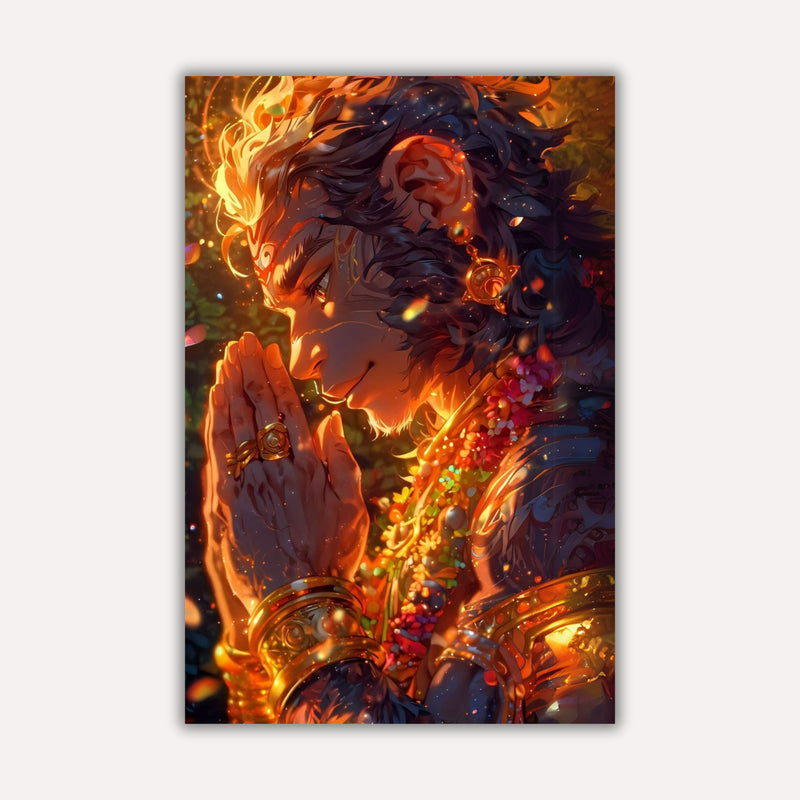 Indian Gods - Veer Hanuman – The Fire of Devotion